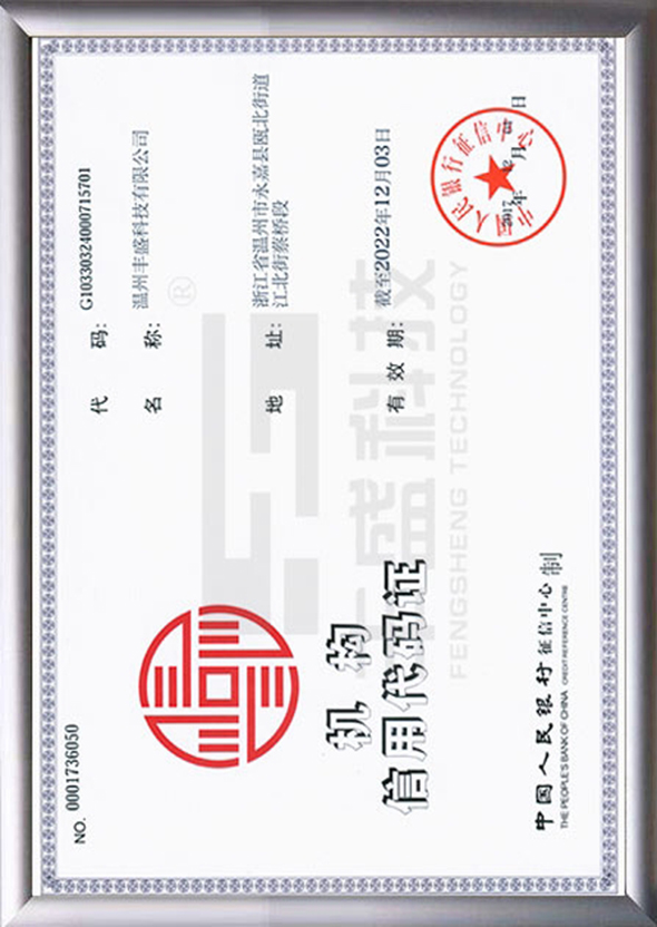 機構(gòu)信用代碼證